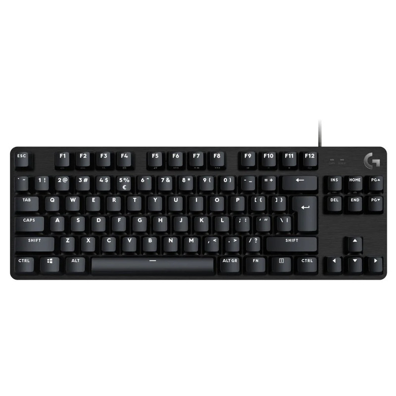 Logitech G413 TKL SE Mechanical Gaming Keyboard (AR Layout) - Black - لوحة مفاتيح